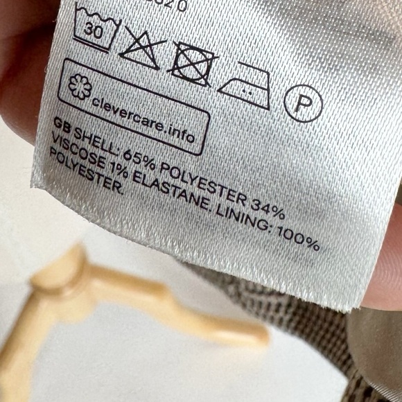 Brown houndstooth check Blazer - Picture 10 of 16